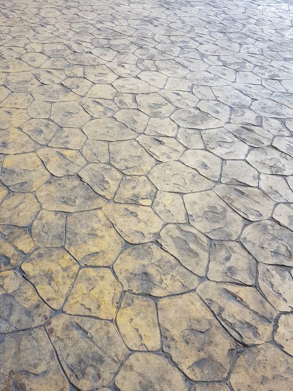 Textured Concrete Paving