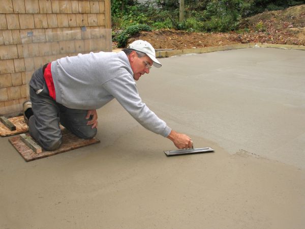 Concrete Slab Finishing in Franklin
